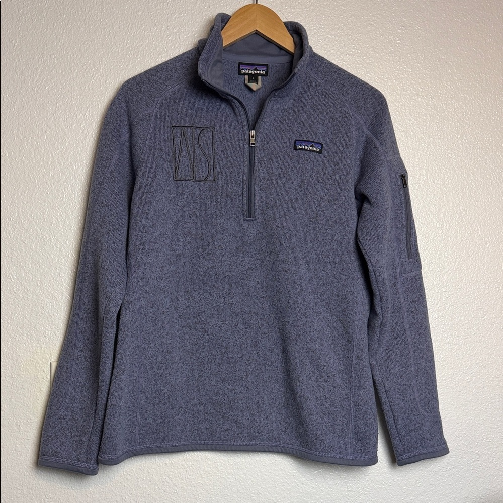 Patagonia Better Sweater Barnacle Blue 1/4 Zip Large